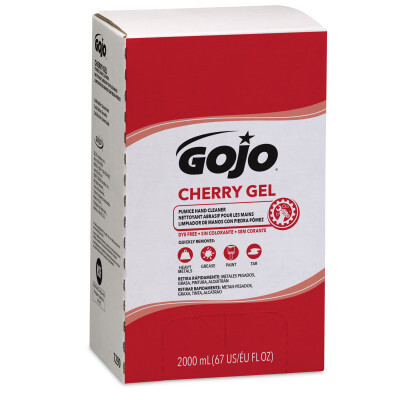 GOJ7290-04AG GOJO CHERRY HAND CLEANER GEL WITH PUMICE
